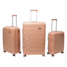 Set de valize de călătorie Aga Travel MR4675 Bej