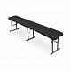 Set de bere pliabil din plastic Aga Negru