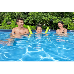 Piscină cu cadru Deluxe Steel Pro 300x201x66 BESTWAY 3în1 + Pompă + Filtru