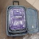 Linder Exclusiv Set de valize Lila 6CZ008 - II. CALITATE