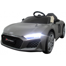 AUDI R8 Sport Gri Mașină pe acumulator EVA Piele telecomandă