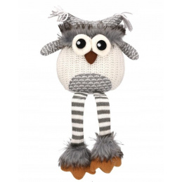 Bufniță decorativă de Crăciun - figurină de 40 cm