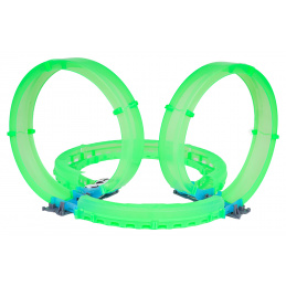 Circuit de curse strălucitor în întuneric 25el.