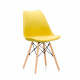 Aga 2x Scaun de masă MR2035 Galben