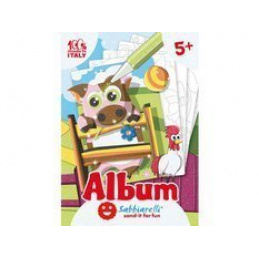Album de colorat cu nisip Animale la fermă 5+ SABBIARELLI universal