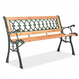 Bancă de grădină Aga MR2012 125x52x73 cm