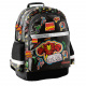Set școlar Paso cu rucsac cu trei compartimente + penar Iron Man