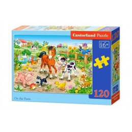 Puzzle 120 buc. Pe fermă universală