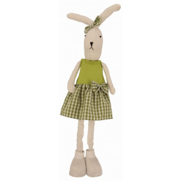 Iepuraș de pânză pe picioare telescopice 75 cm fată