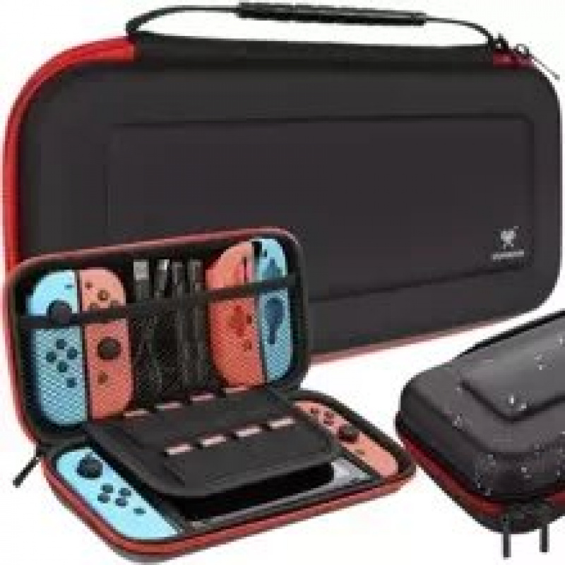 Carcasă pentru consola Nintendo Switch neagră Dunmoon 19379