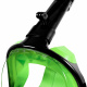 Masca de snorkeling cu față întreagă Aga L/XL Negru/Verde