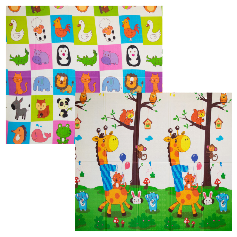 Aga4Kids Covoraș pliabil din spumă pentru copii 200x180 cm DS3017