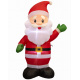 Moș Crăciun gonflabil cu iluminare LED - 125 cm