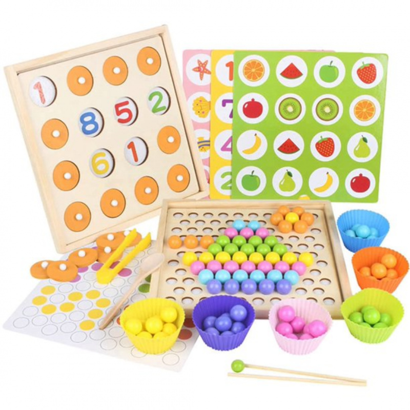Set educațional din lemn Aga4Kids
