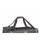 Tresko Cușcă de transport pentru câini și pisici 92x63x63 cm Gri