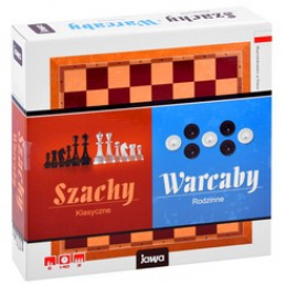 Joc de masă 2în1 Șah + Dame GRA-58 JAWA universal