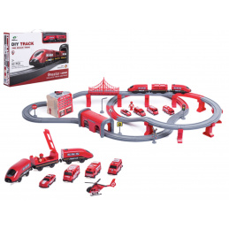 Aga4Kids Circuit trenuleț Pompieri