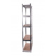 Aga Raft metalic 174x75x30 cm 5 rafturi