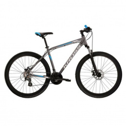 Bicicletă montană pentru bărbați KROSS HEXAGON 3.0 27,5" Gri