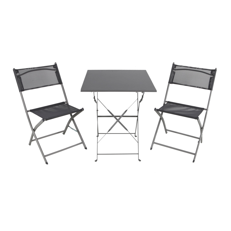 Linder Exclusiv Set grădină BISTRO SET Gri