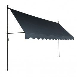 Aga Copertină telescopică 350x120 cm Gri Aga Copertină telescopică 350x120 cm Gri