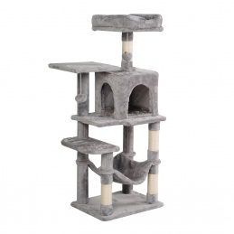 Aga Scratcher pentru pisici 36x46x110 cm Gri