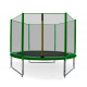 Aga SPORT PRO Trambulină 250 cm Dark Green + plasă de protecție