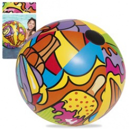 Minge de plajă gonflabilă colorată Bestway 91cm 31044 universală