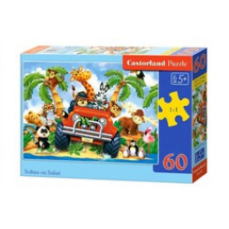 Puzzle 60 buc. Softies on Safari universal Puzzle 60 buc. Softies on Safari universal