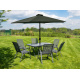 Linder Exclusiv Umbrelă de soare înclinabilă 300 cm Verde
