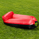 Aga Sac gonflabil LAZY BAG 230x70 cm Negru/Roșu
