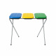 Suport pentru saci de gunoi Aga 3x120 l Galben, Albastru, Verde