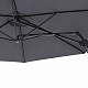 Linder Exclusiv Umbrelă de grădină MC2006 350 cm Gri închis