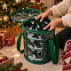 Aga Organizator pentru luminițe de Crăciun Ø 23x30 cm Verde