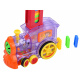 Piese de domino cu locomotive 80 buc ZA3725