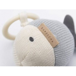 Peștișor de pluș pull&shake albastru 30cm 0m+ BAMBOOM universal