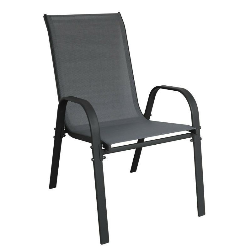 Linder Exclusiv Scaun de grădină STAPEL MC330881 Gri