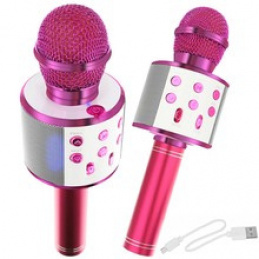 Microfon karaoke Izoxis 22191 Roz