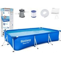 Bestway Piscină cu CADRU 300x201x66cm 8în1 56411 universală