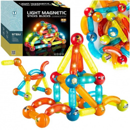 L73H CĂRĂMIZI MAGNETICE LUMINOASE FLUO 52BUC