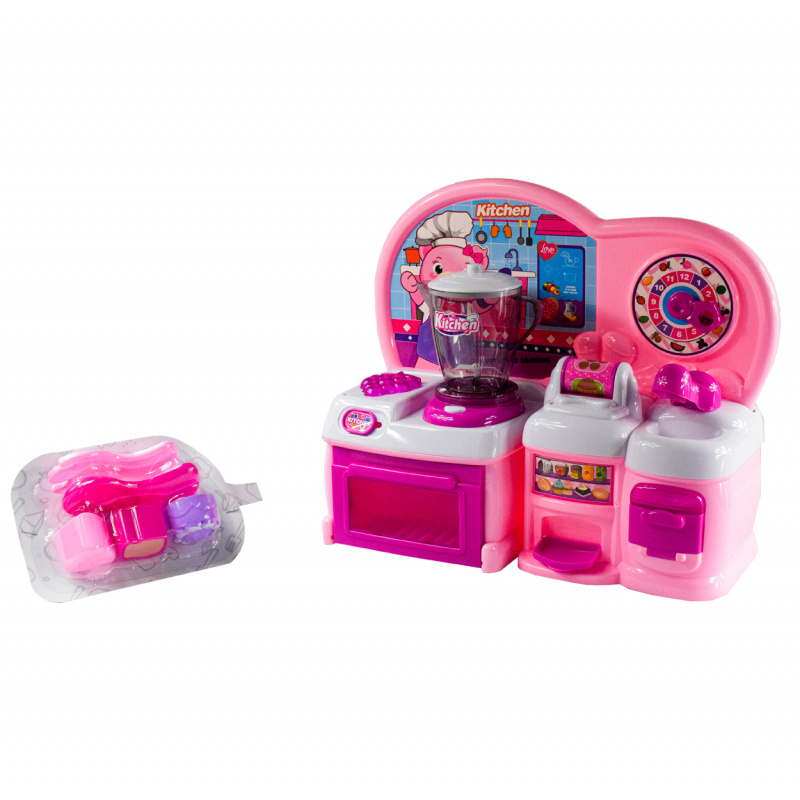 Aga4Kids Bucătărie din Plastic HAPPY COOKING HM841844