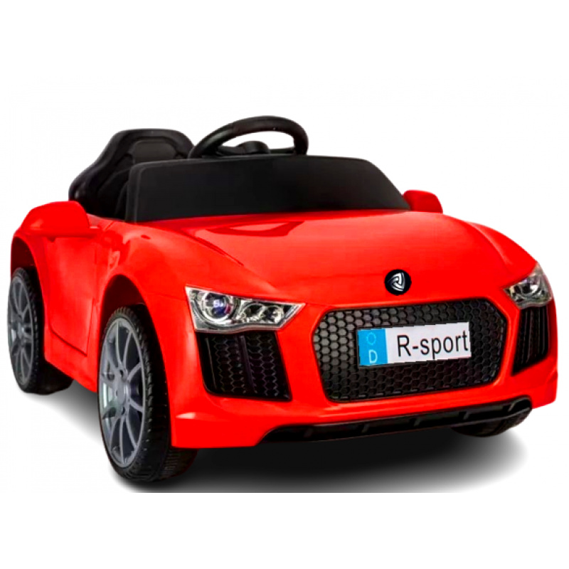 R-Sport Mașinuță electrică Cabrio B4 Roșie