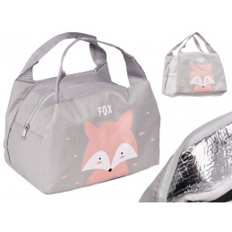 Aga Geantă termică pentru copii vulpe roz