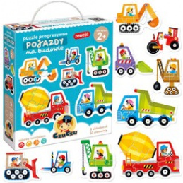 CzuCzu Puzzle progresive Vehicule pe șantierZA4157 universal
