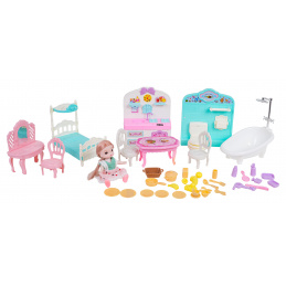 Vilă pentru Păpuși + Accesorii