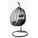 Aga Scaun suspendat ORTA MR4200B-DG Negru/Gri închis