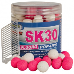 Starbaits Boilies Plutitoare SK30 Fluo Pop Up 80g 14mm