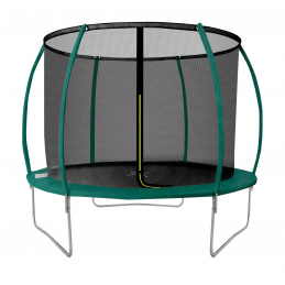 Aga SPORT EXCLUSIVE Trambulină 250 cm Verde închis + plasă de protecție