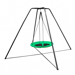 Aga Cerc de leagăn suspendat 100 cm cu cadru