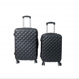Set de valize de călătorie Aga Travel CZ255 Negru